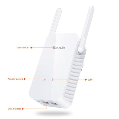 ADAPTADOR POWERLINE TENDA PA6...