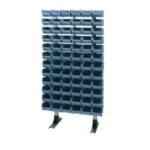 ESTANTERÍA METÁLICA CON 72 CUBOS 600X300X1250MM ARTPLAST