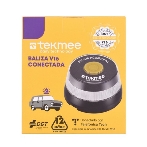 BALIZA V16 GEOLOCALIZADA DGT 3.0 TEKMEE