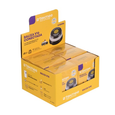 BALIZA V16 GEOLOCALIZADA DGT 3.0 TEKMEE