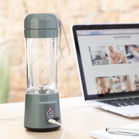 BATIDORA DE VASO PORTATIL 380ML CON...
