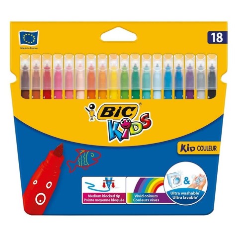ROTULADORES CAJA 18 BIC KID COULEUR |...