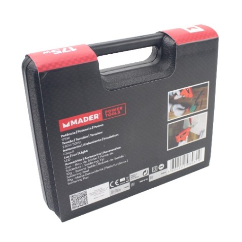 PISTOLA DE SOLDADOR 175 W MADER