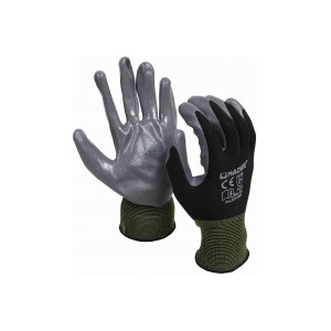 GUANTES DE PROTECCION POLIESTER+NITRILO L MADER
