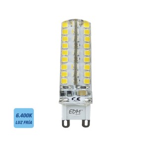 BOMBILLA LED G9 SILICONA 4.5W 300LM 6400K EDM