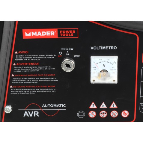 GENERADOR MONOFÁSICO 5.5KVA MADER