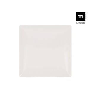 SET 12 PLATOS POSTRE IVORY BRILLO...