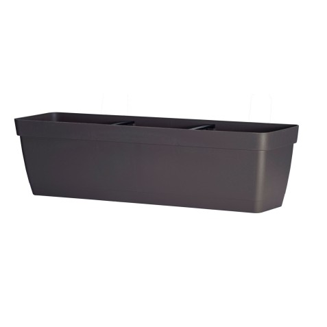 MACETA RECTANGULAR 60CM ANTRACITA CON...
