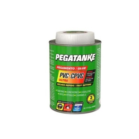 PEGAMENTO PARA PVC-CPVC 240ML PEGATANKE
