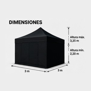 CARPA PROFESIONAL HEX.50 CON PAREDES...