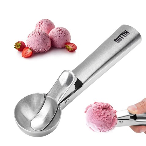 CUCHARA PARA HELADOS CON BOTON...