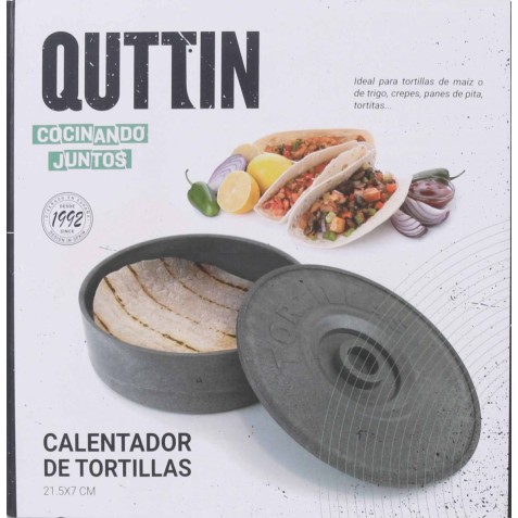 CALENTADOR DE TORTITAS 21X7CM QUTTIN