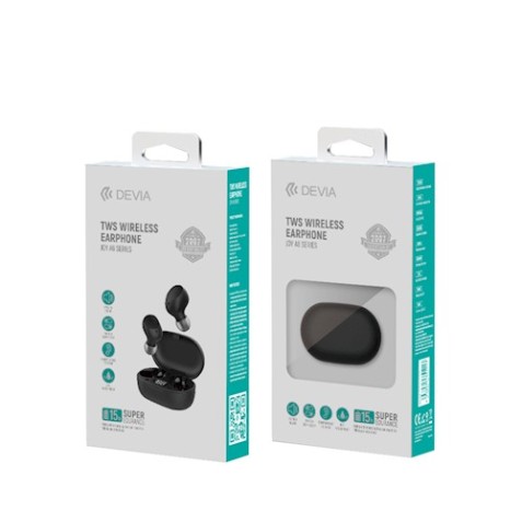 AURICULARES BLUETOOTH TWS A6 NEGROS...