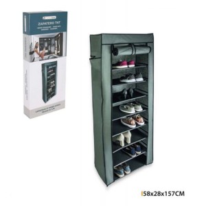 ZAPATERO DE TELA TNT 58X28X157CM CONFORTIME