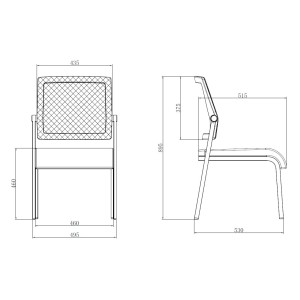 LOTE 4 SILLAS CONFIDENTE DESIGN...
