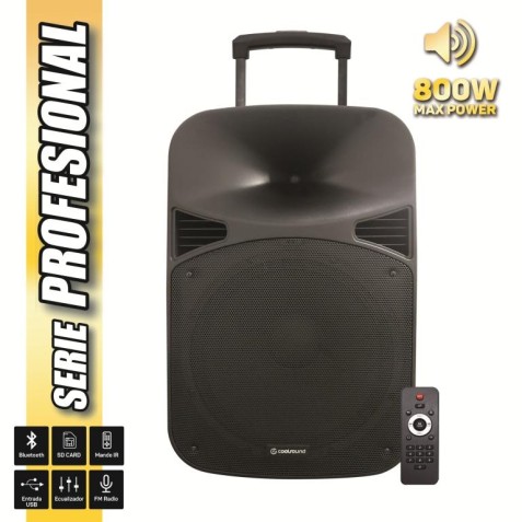 ALTAVOZ AUTOAMPLIFICADO 15" 800W...