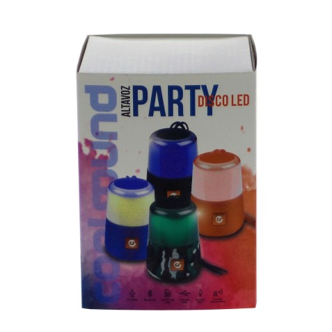 ALTAVOZ BLUETOOTH PARTY 5W NEGRO...