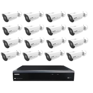 PACK VIDEOGRABADOR 5MP + 16 CAMARAS AHD 2MP BULLET LARGE CAMVIEW