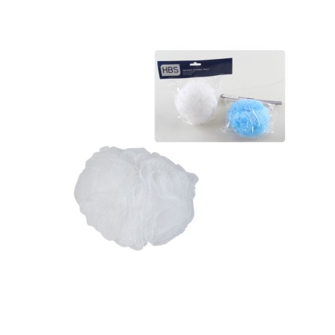 ESPONJA DE BAÑO BALL BLANCO HBS