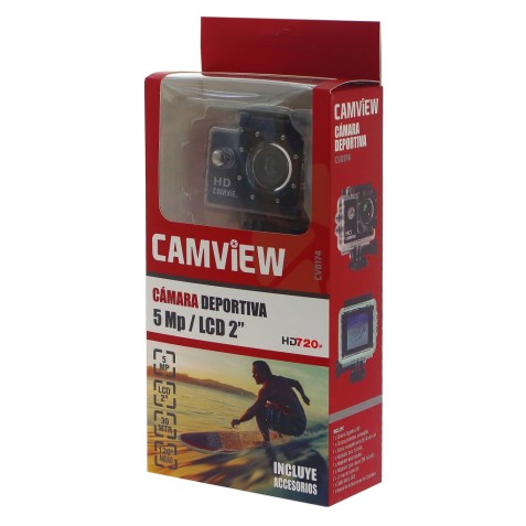 CAMARA DEPORTIVA FULL HD 720P 5MPX |...