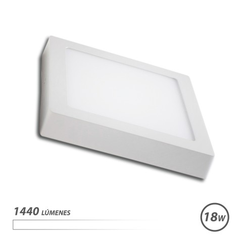 DOWNLIGHT CUADRADO SOBRE PARED LED...
