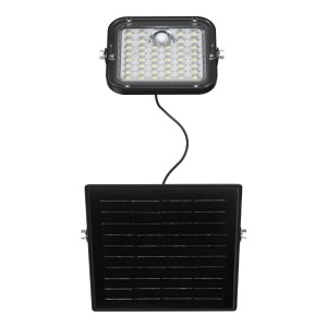 FOCO LED SOLAR 10W 1500LM CON SENSOR...