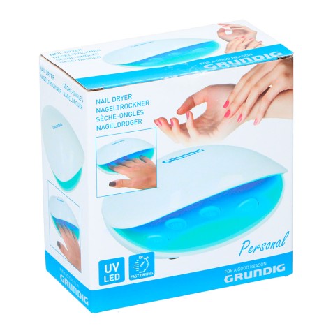 SECADOR DE UÑAS CON LUCES UV GRUNDIG