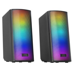 ALTAVOCES BLUETOOTH MSRGB2W 15W NEGROS MARS GAMING