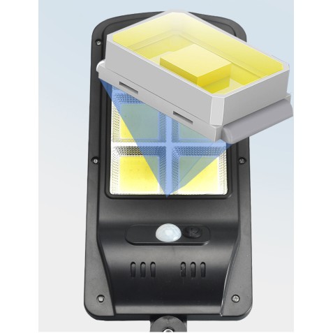 REACONDICIONADA FAROLA LED COB SOLAR...