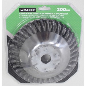 CEPILLO PARA DESBROZADORA 200MM MADER