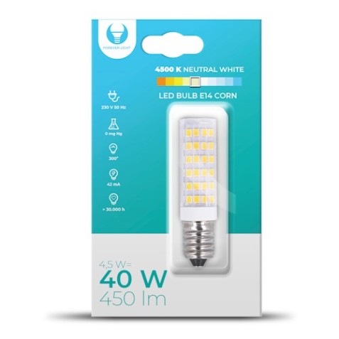 BOMBILLA LED BULB E14 4.5W 450 LUMEN...