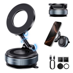 SOPORTE COCHE SMARTPHONE POR VACIO...