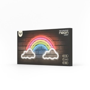 LAMPARA DECORATIVA NEON LED RAINBOW...