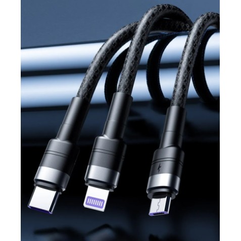 CABLE NBQ191 CARGA RAPIDA 40W 3 EN 1...