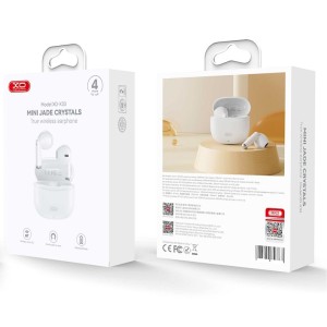 AURICULARES BLUETOOTH TWS X33 BLANCO XO