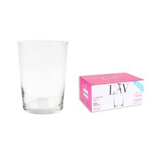 SET 6 VASOS SIDRA 520CC BODEGA