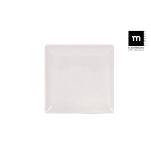 SET 6 PLATOS LLANOS IVORY BRILLO 21CM...