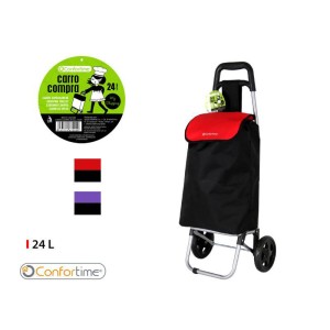 CARRO DE LA COMPRA 2 RUEDAS 24L COLORES SURTIDOS CONFORTIME