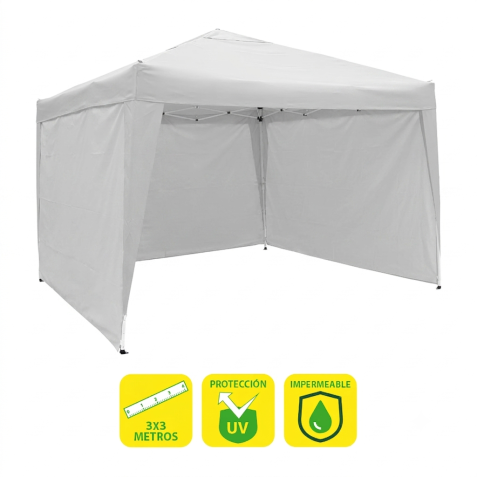 CARPA PLEGABLE ACERO 3X3 METROS...