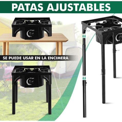 REAC FOGON DE GAS ALTA POTENCIA 1...
