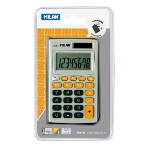 CALCULADORA DIGITAL 8 DIGITOS GRIS Y...