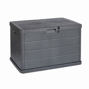 BAUL DE JARDIN ANTRACITA 78X55X52CM