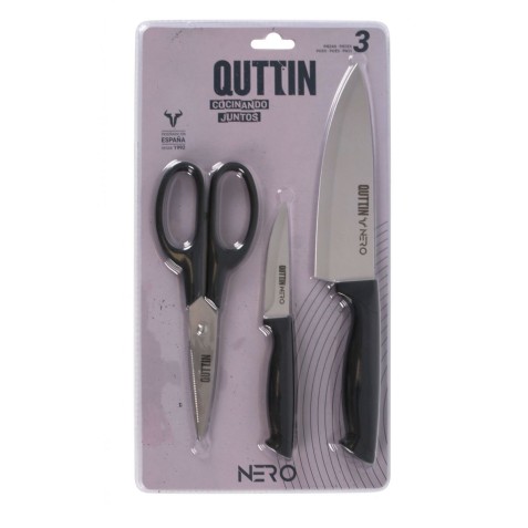 SET CUCHILLOS 3 PIEZAS QUTTIN