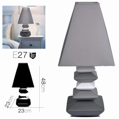 LAMPARA CERAMICA DE SOBREMESA 5...