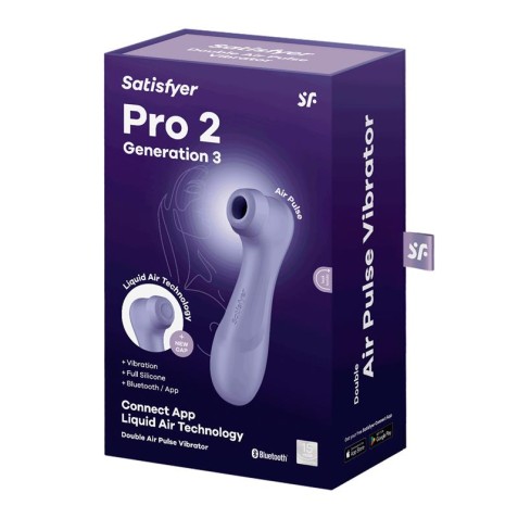 SATISFYER PRO 2 GEN 3 LIQUID AIR LILA...