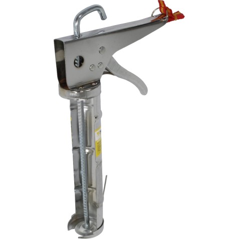 PISTOLA SILICONA CROMADA 9" MADER