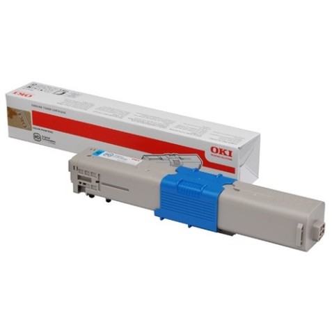 OKI Toner C532/C542/MC563/MC573 Cian...