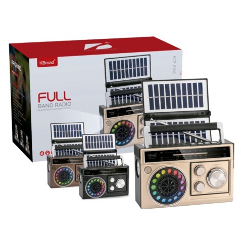 RADIO SOLAR - ALTAVOZ BT | USB | TF |...
