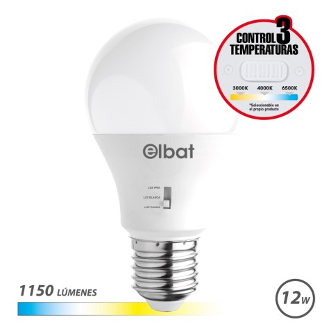 BOMBILLA LED A60 | 12W | 1150LM | E27...