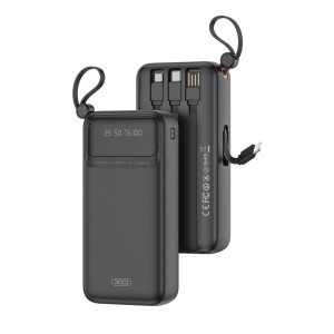 POWERBANK 20000MAH 3 SALIDAS NEGRO...